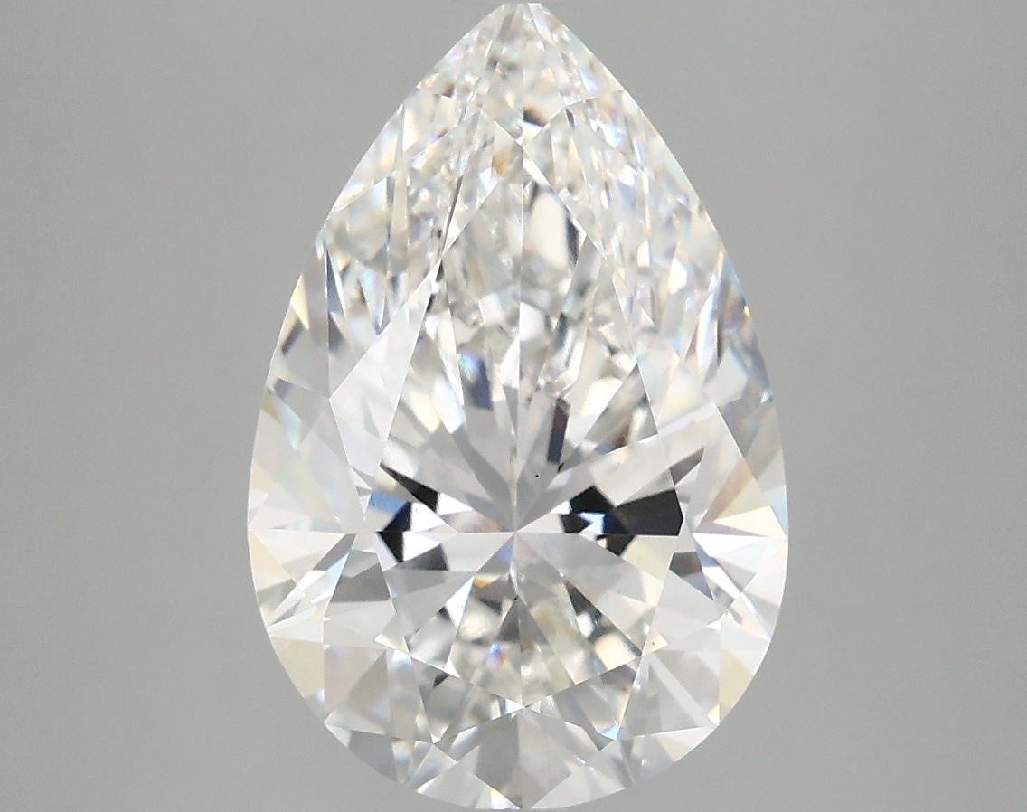 4.08 CT Pear Diamond