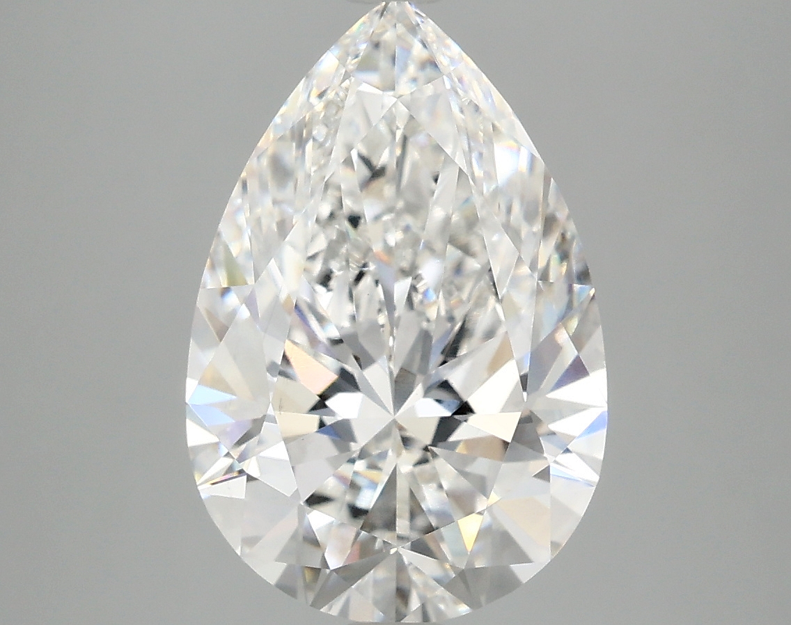 4.09 CT Pear Diamond