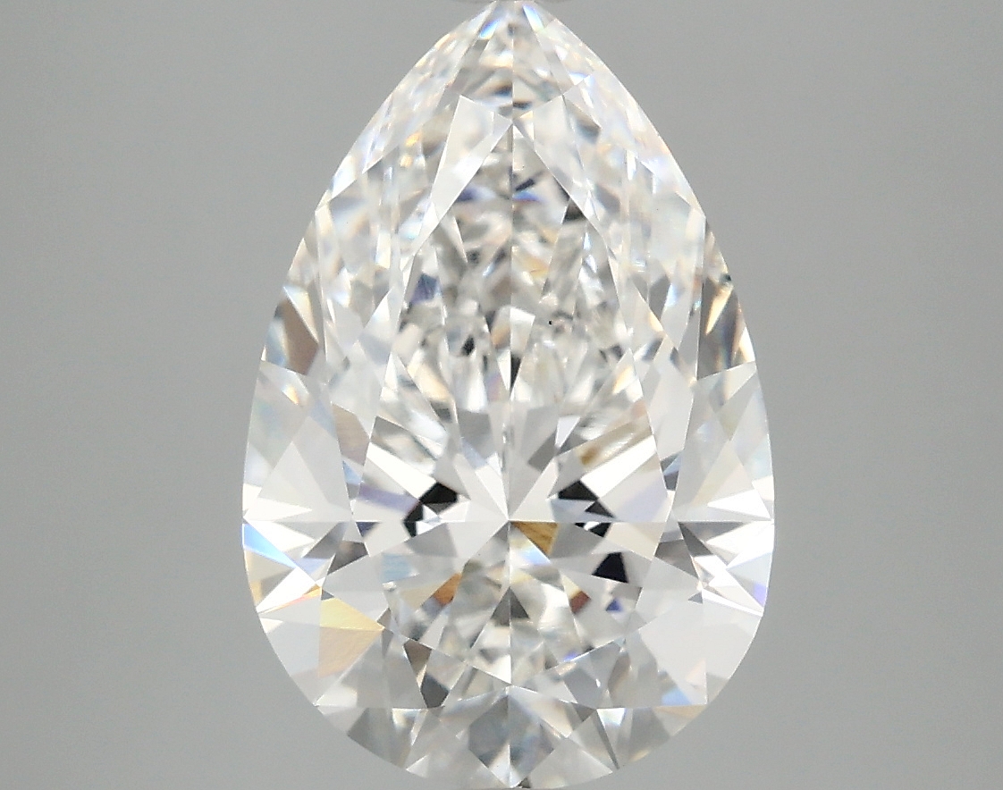 4.09 CT Pear Diamond