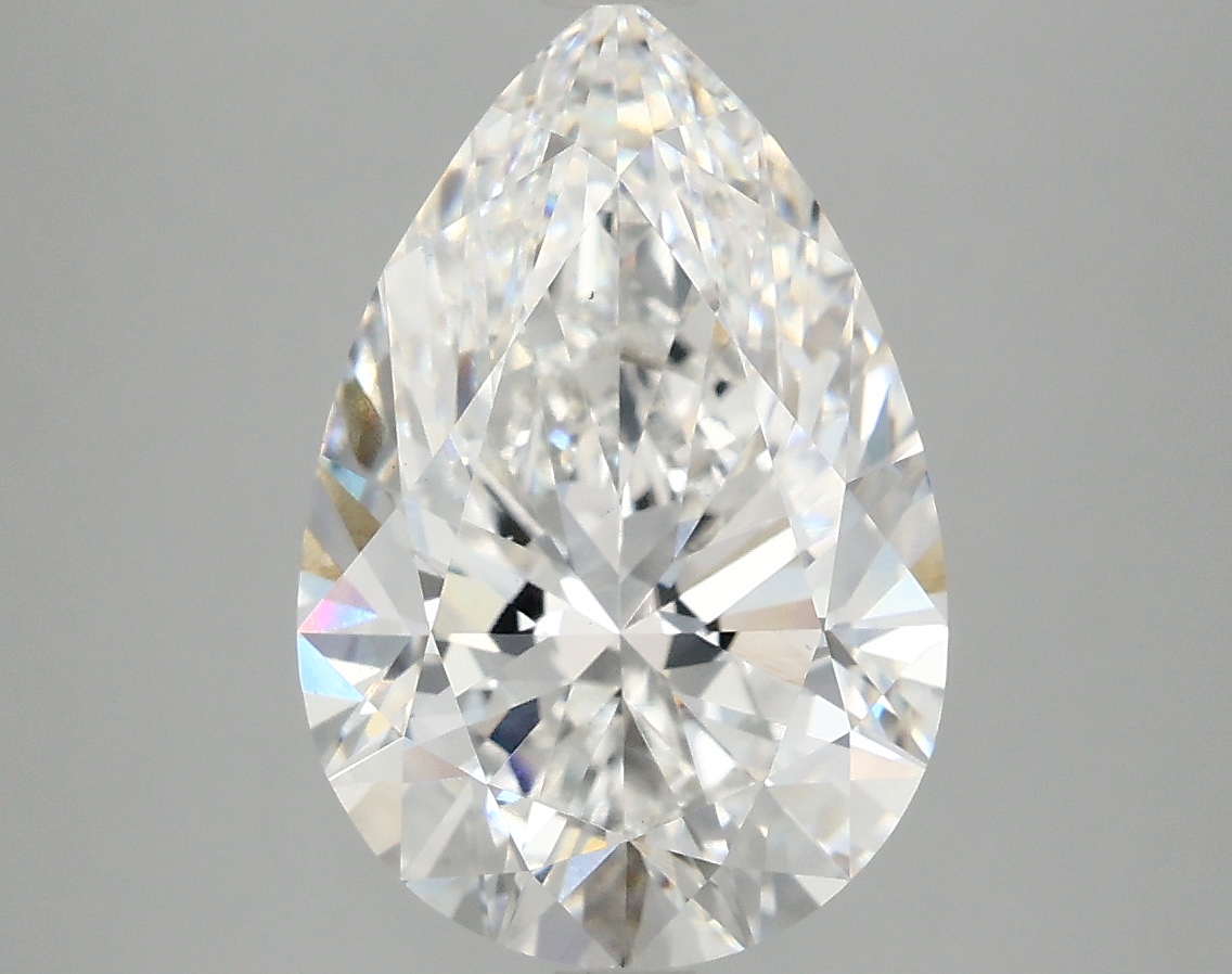 4.09 CT Pear Diamond
