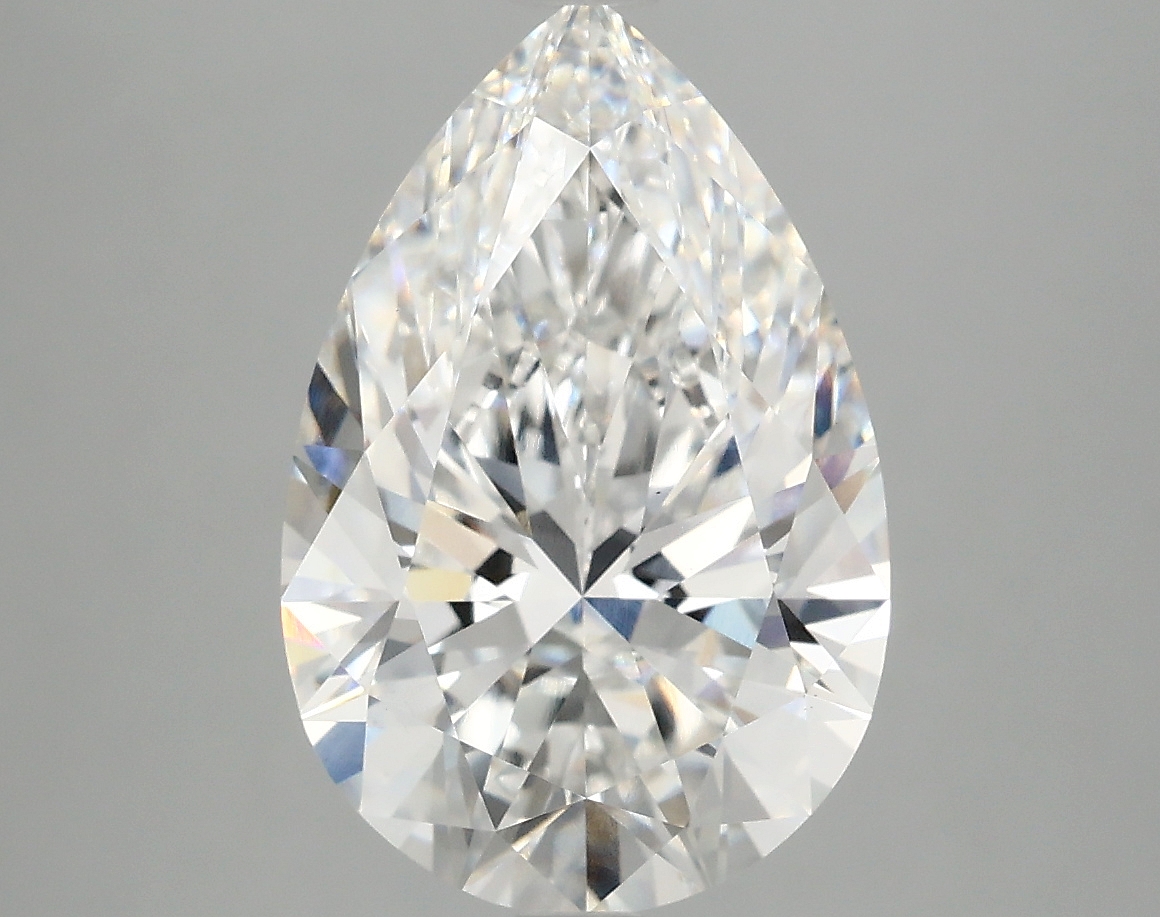 4.09 CT Pear Diamond