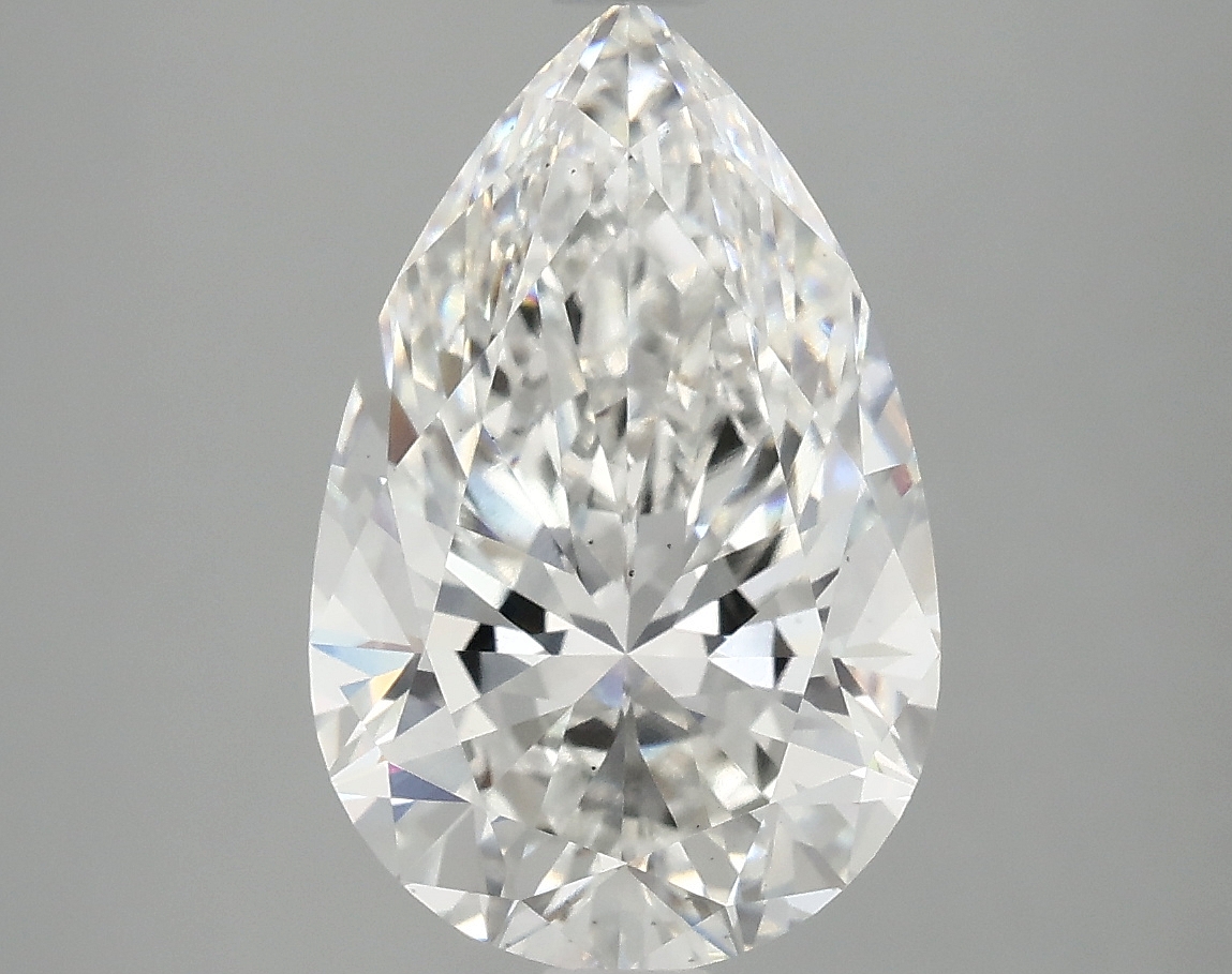 4.08 CT Pear Diamond