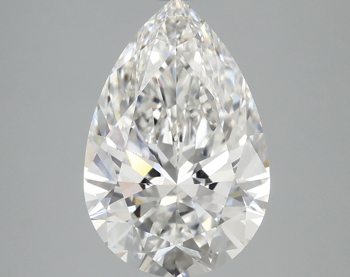 4.08 CT Pear Diamond