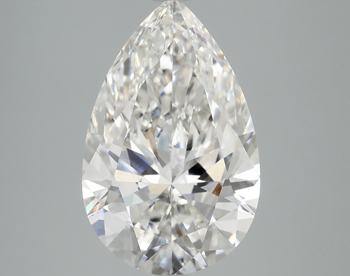 4.09 CT Pear Diamond