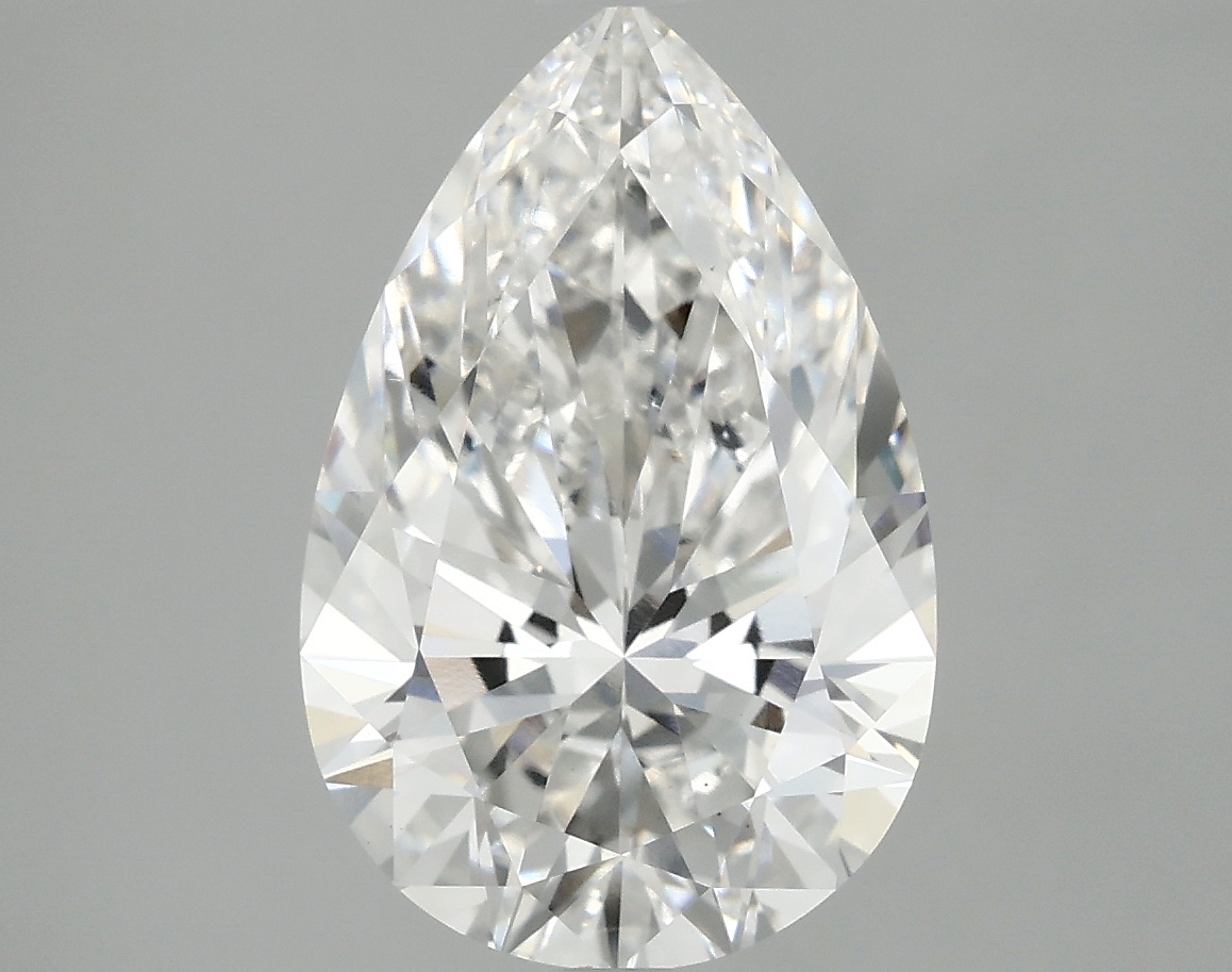 4.09 CT Pear Diamond