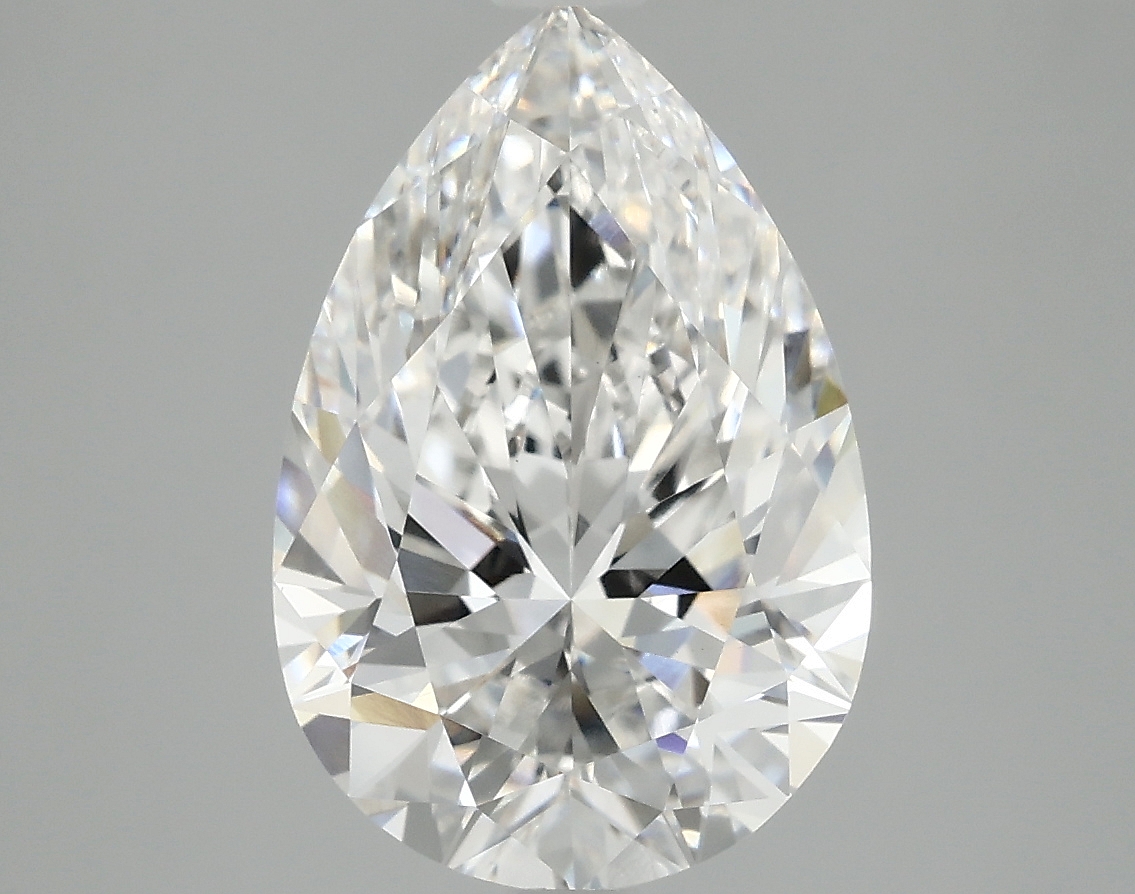 4.08 CT Pear Diamond