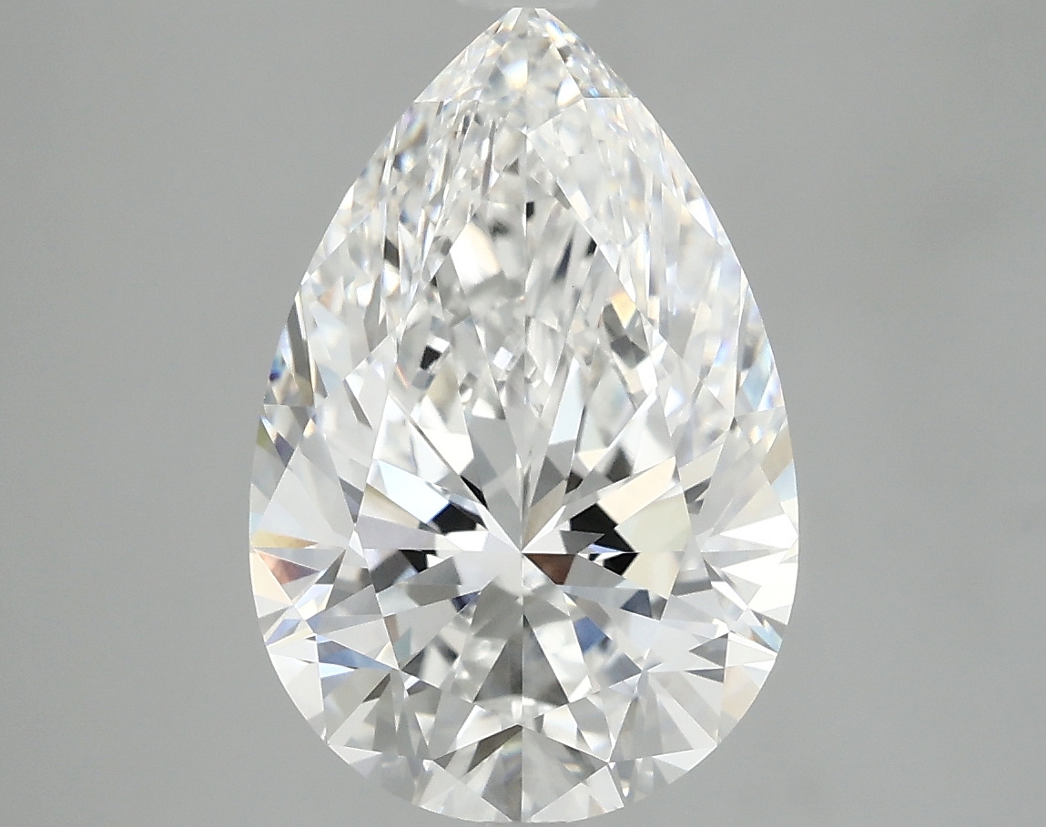 4.09 CT Pear Diamond
