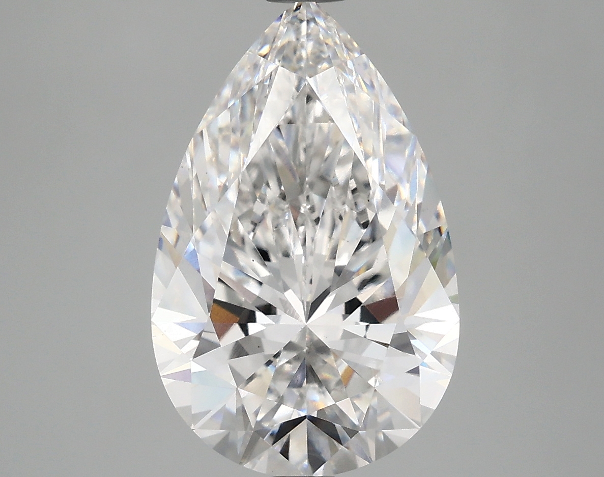4.09 CT Pear Diamond