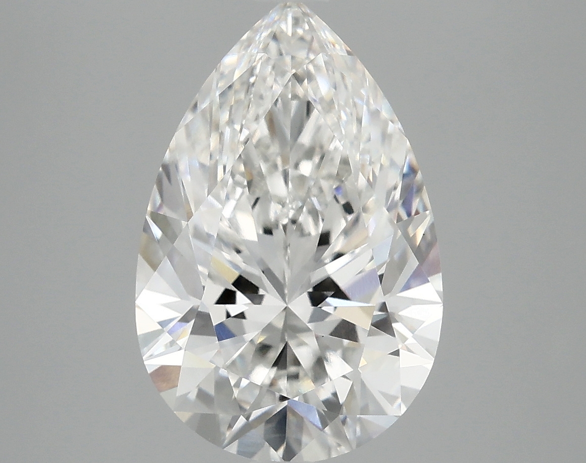 4.09 CT Pear Diamond