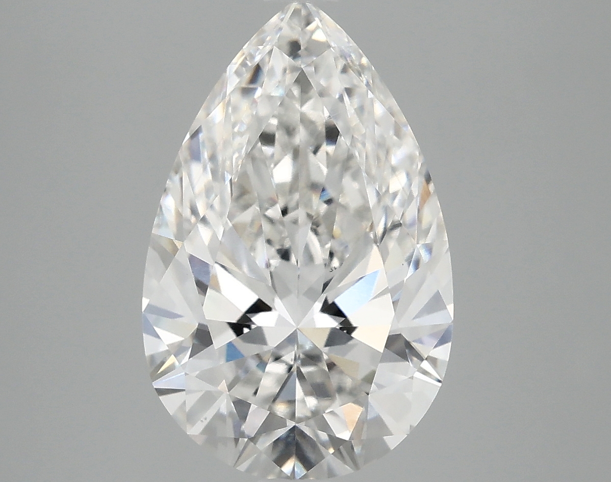4.09 CT Pear Diamond