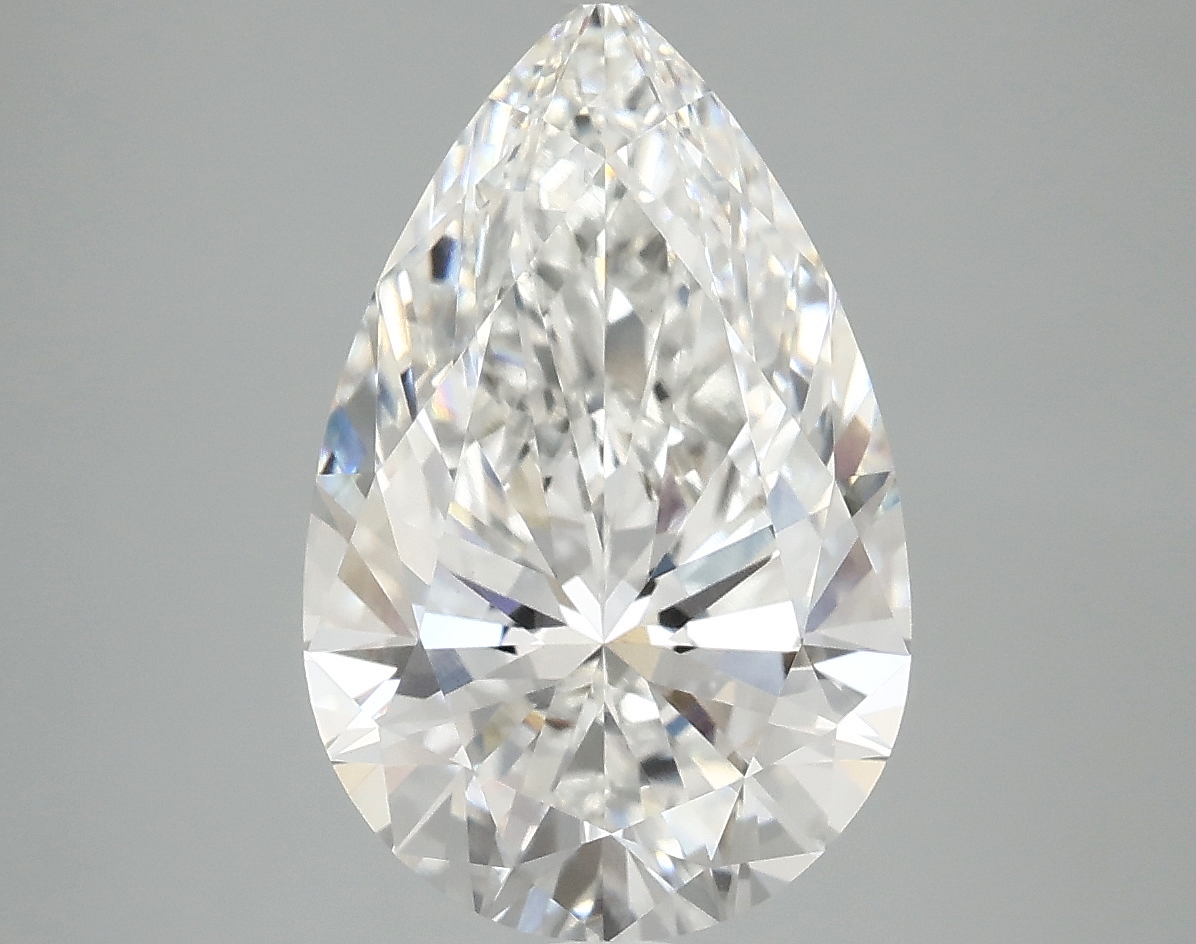 4.09 CT Pear Diamond