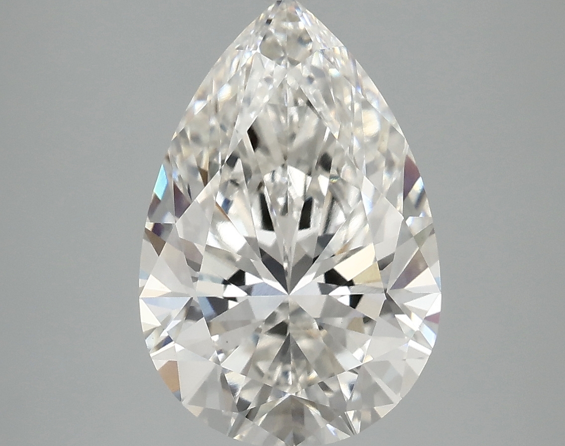 4.09 CT Pear Diamond
