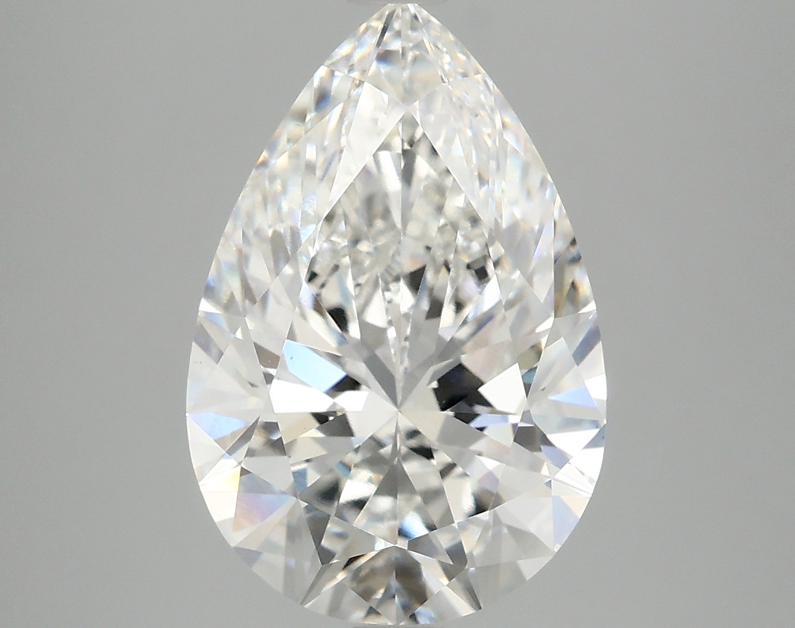 4.09 CT Pear Diamond
