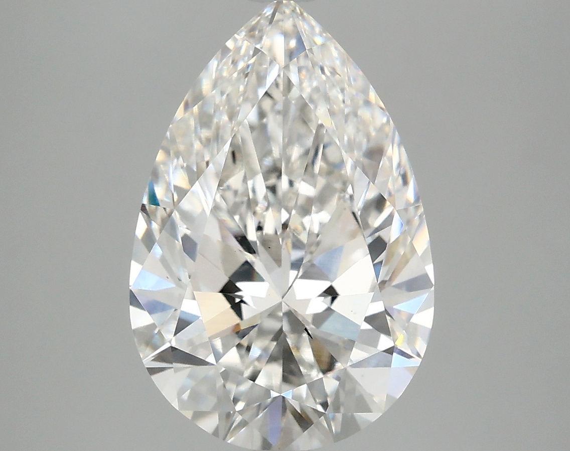4.09 CT Pear Diamond