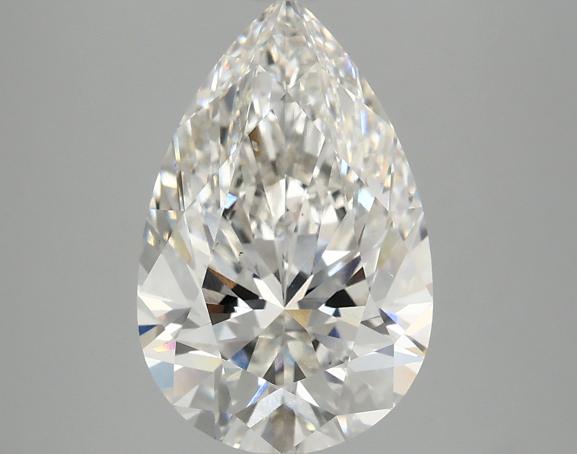 4.09 CT Pear Diamond