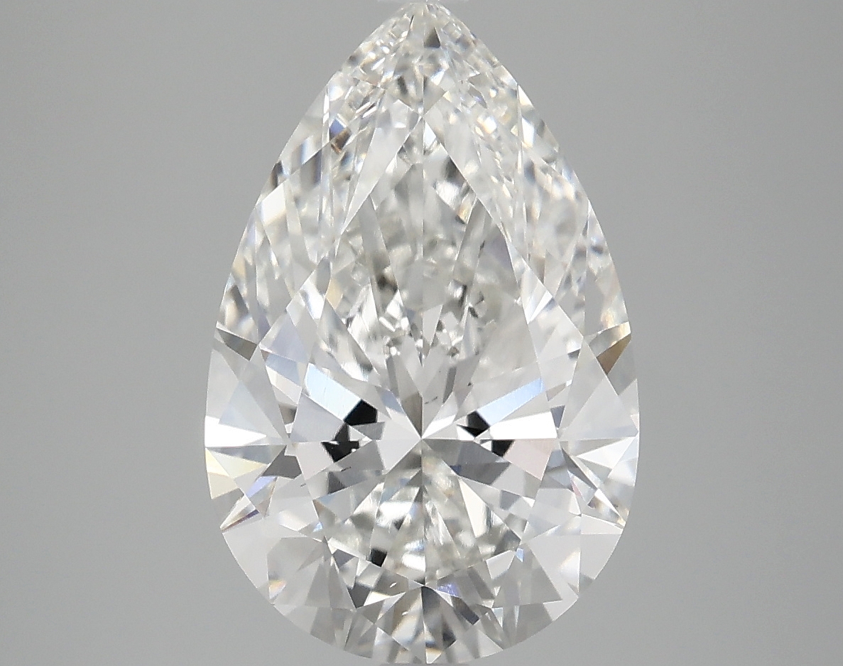 4.06 CT Pear Diamond