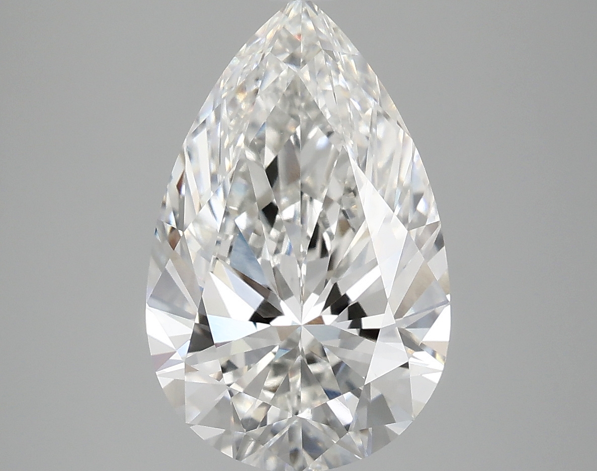 4.09 CT Pear Diamond