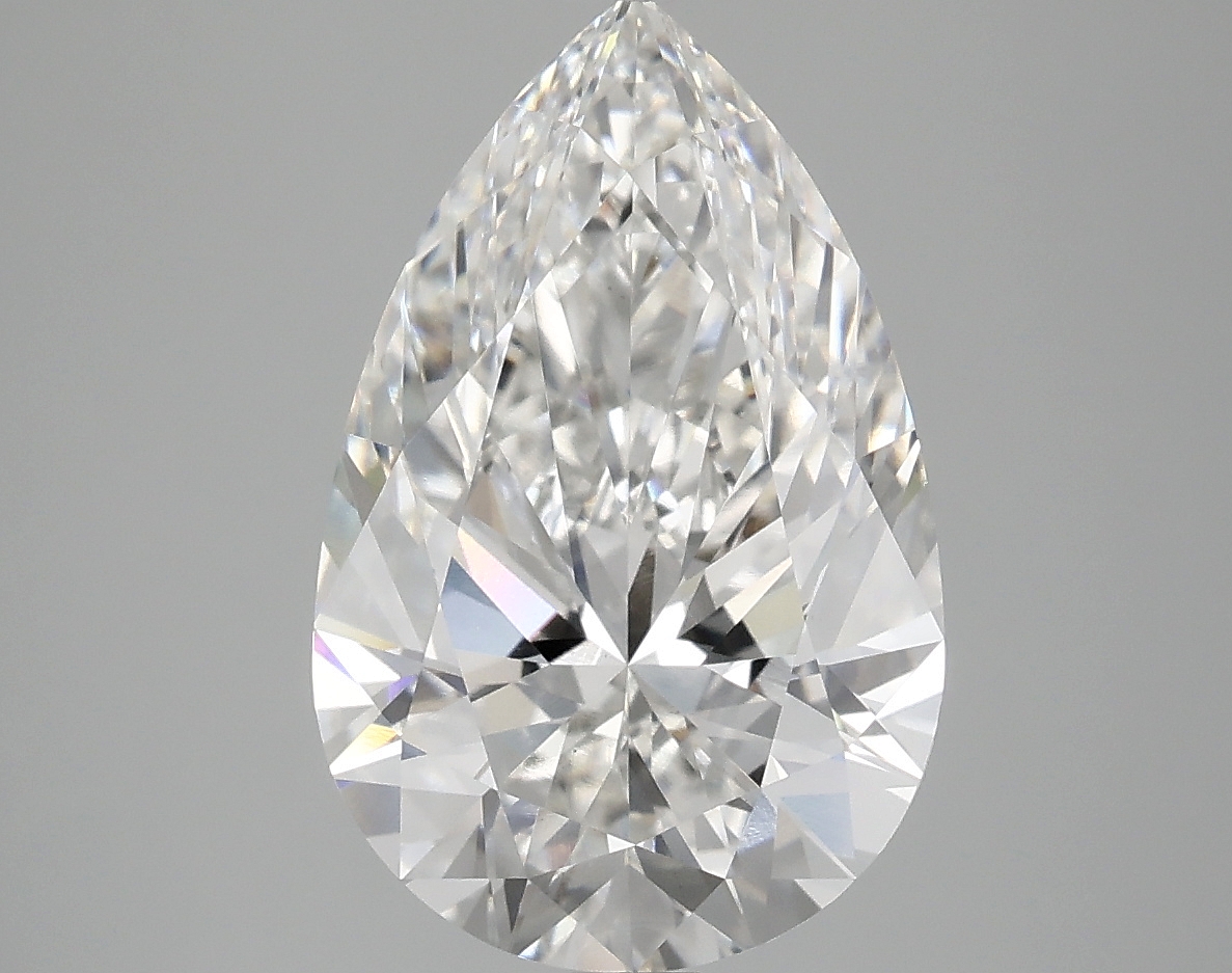 4.09 CT Pear Diamond