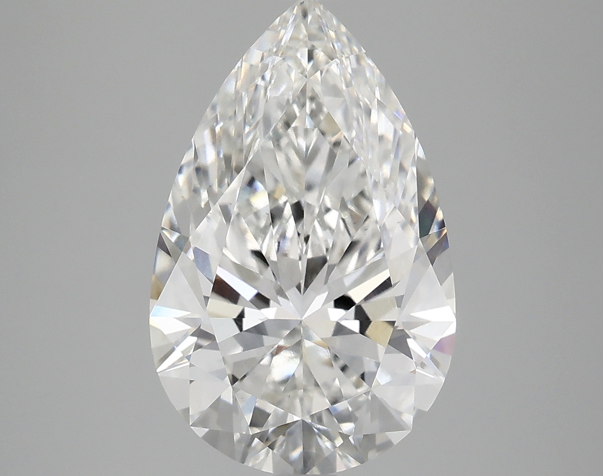 4.07 CT Pear Diamond