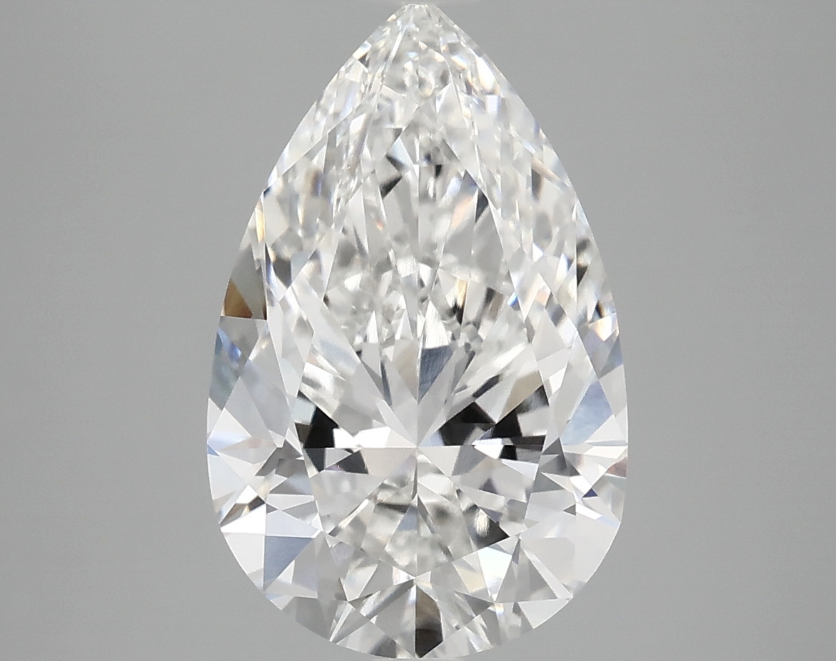 4.09 CT Pear Diamond