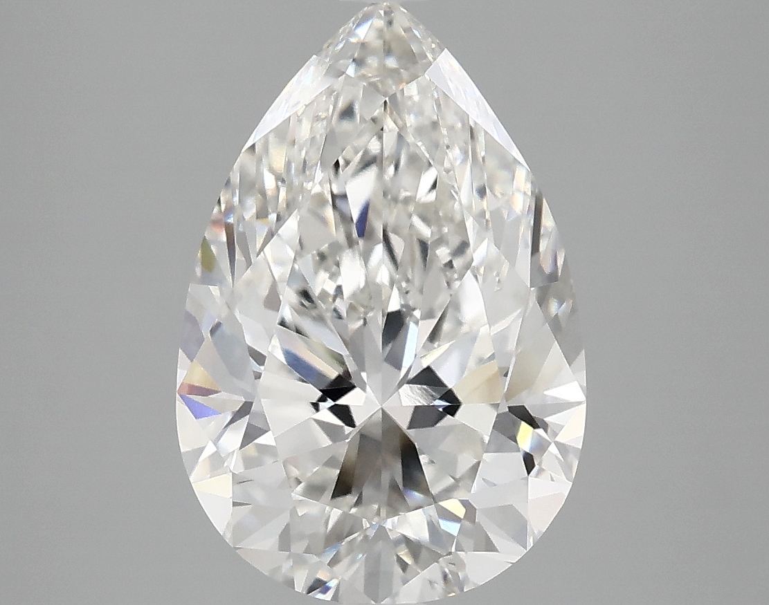 4.08 CT Pear Diamond