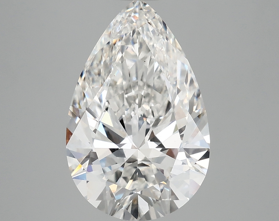 4.09 CT Pear Diamond