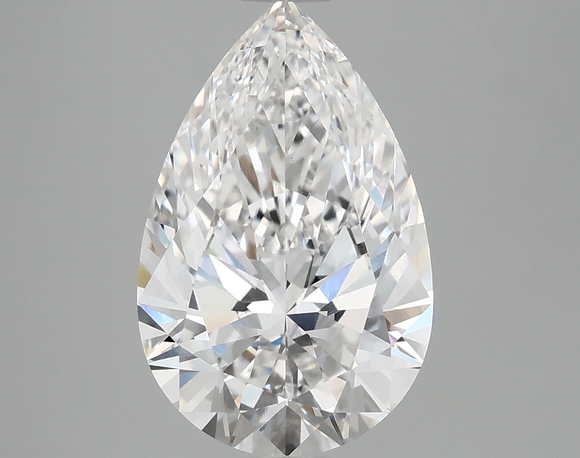 4.09 CT Pear Diamond