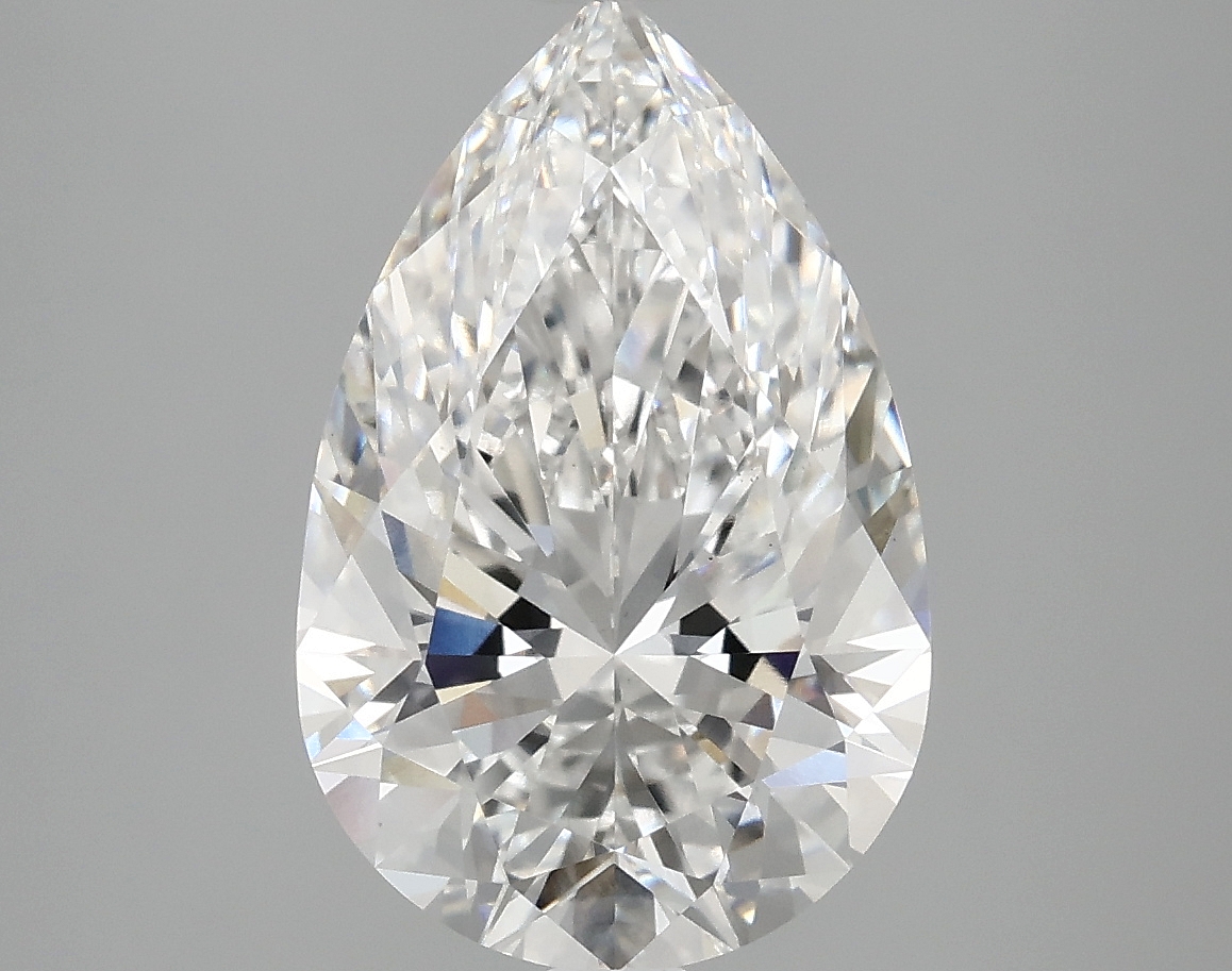 4.09 CT Pear Diamond