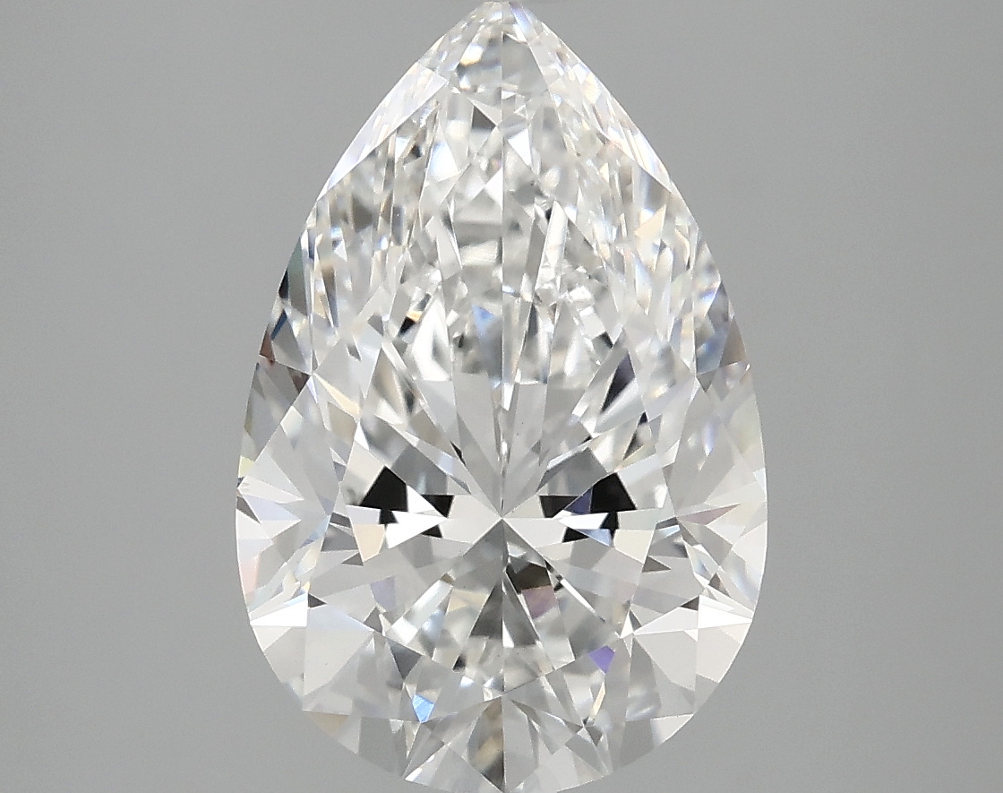 4.09 CT Pear Diamond