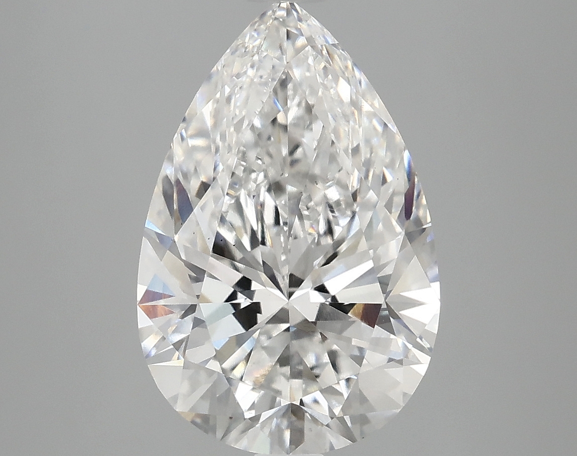 4.09 CT Pear Diamond