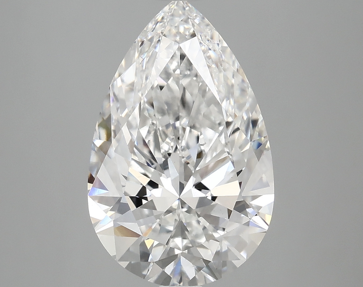 4.07 CT Pear Diamond