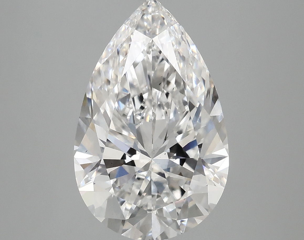 4.09 CT Pear Diamond