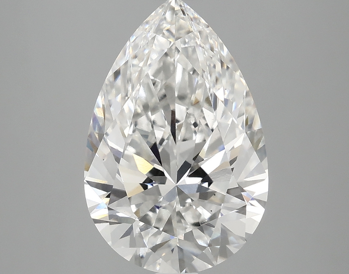 4.08 CT Pear Diamond