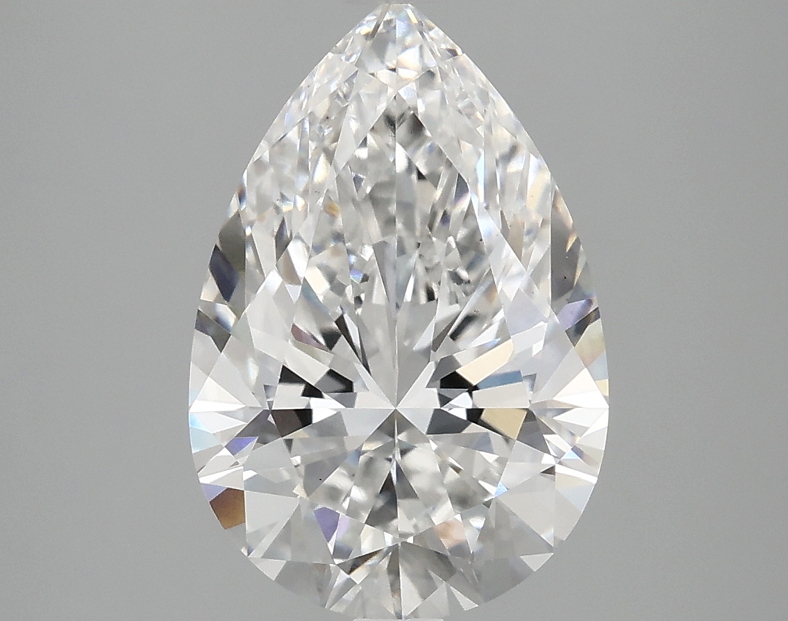 4.09 CT Pear Diamond