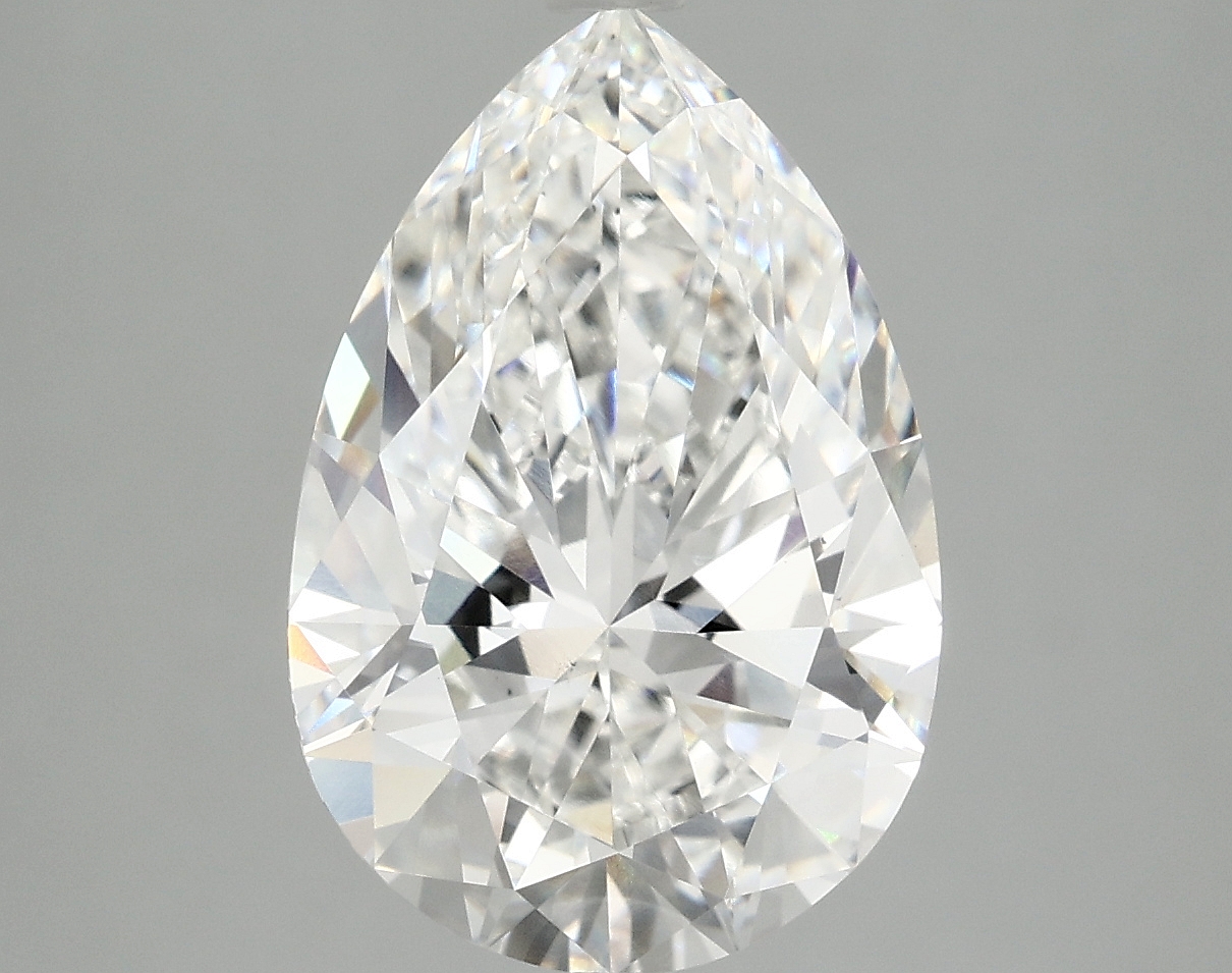 4.09 CT Pear Diamond