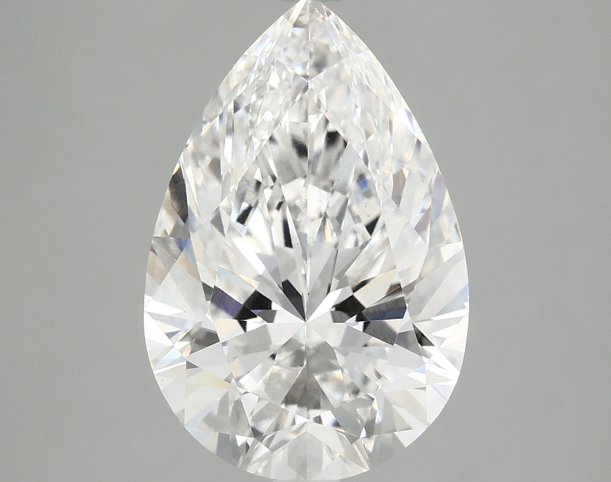 4.09 CT Pear Diamond