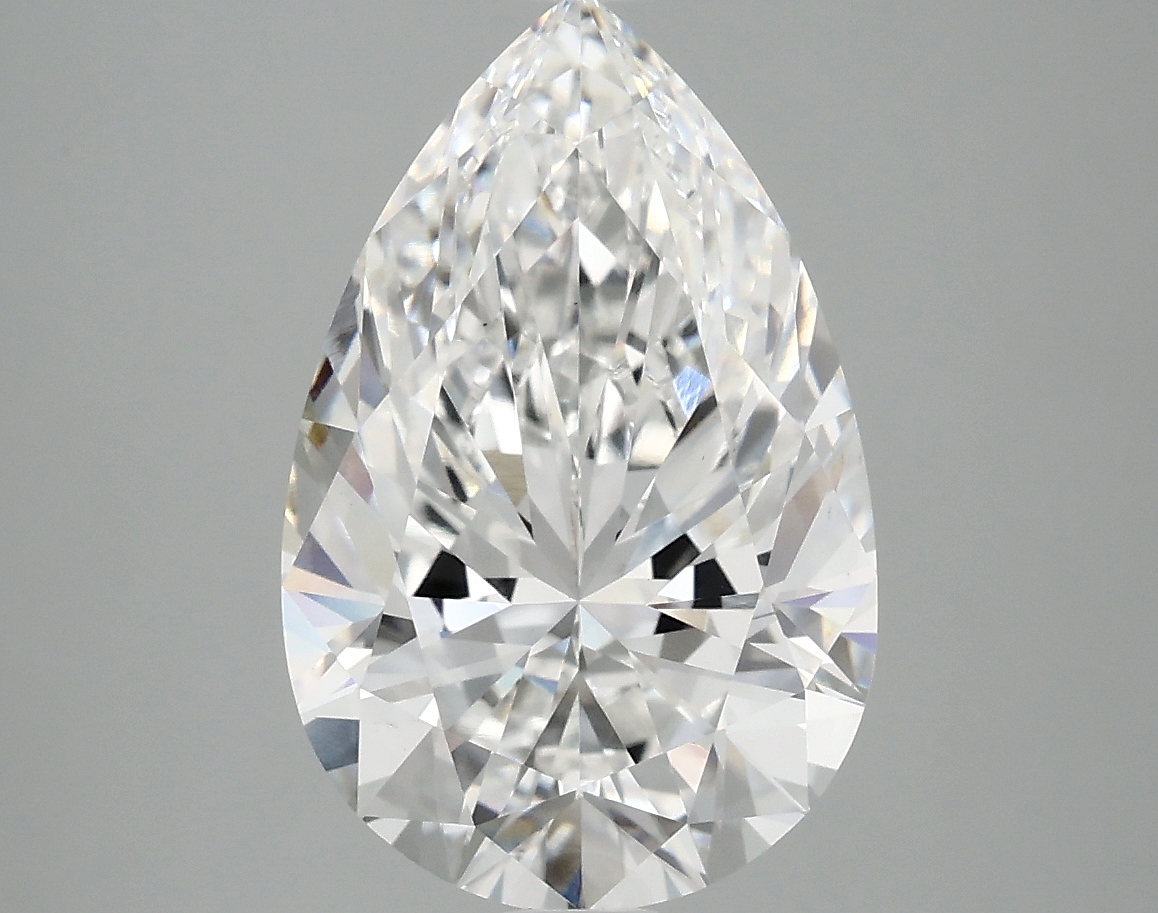 4.09 CT Pear Diamond