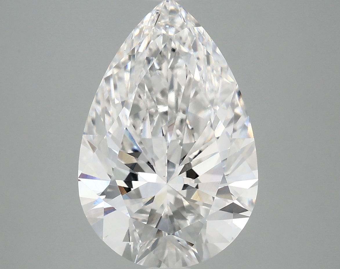 4.08 CT Pear Diamond
