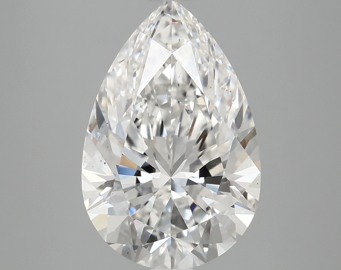 4.08 CT Pear Diamond