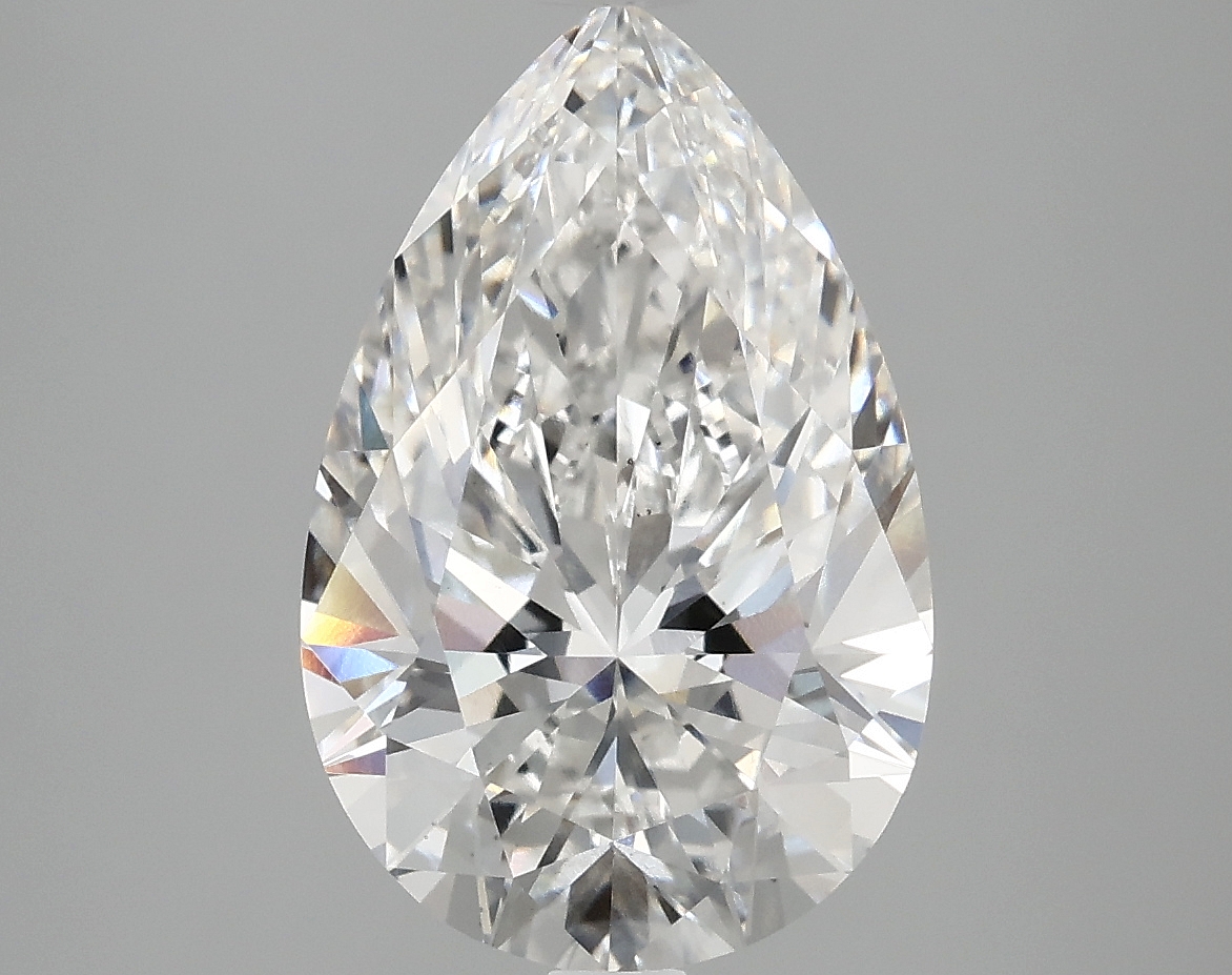 4.09 CT Pear Diamond