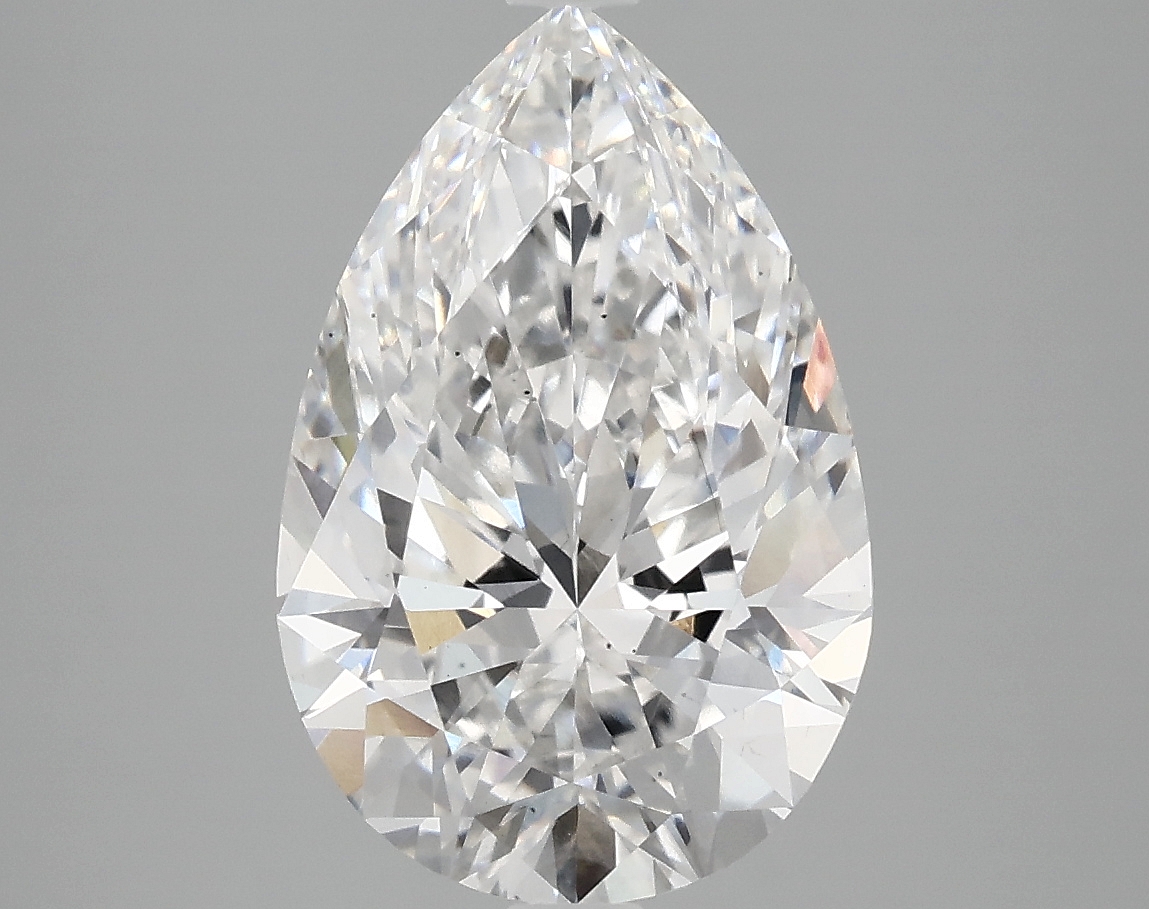 4.09 CT Pear Diamond