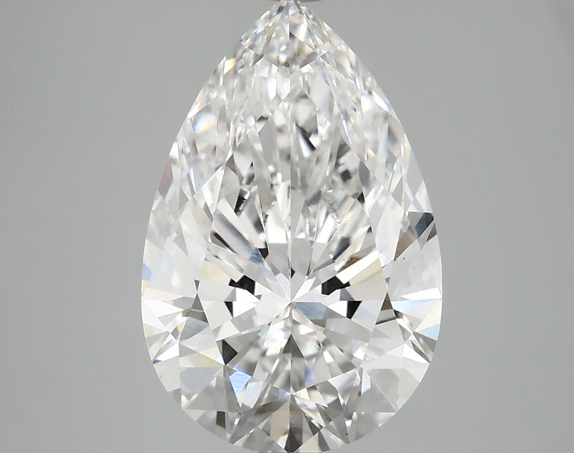 4.09 CT Pear Diamond