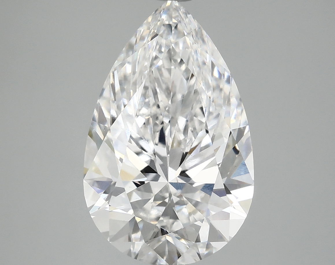4.09 CT Pear Diamond