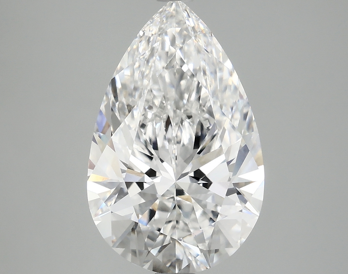 4.09 CT Pear Diamond