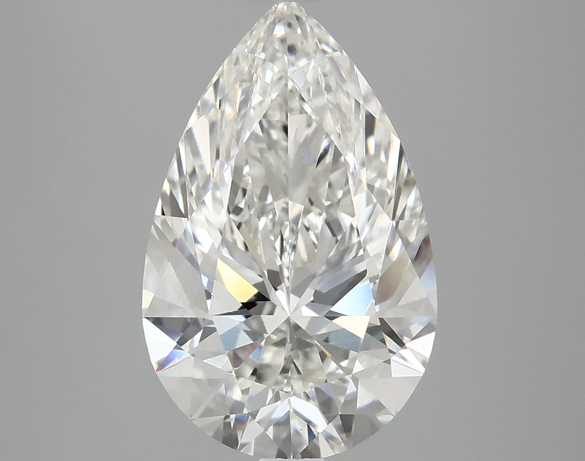 4.08 CT Pear Diamond