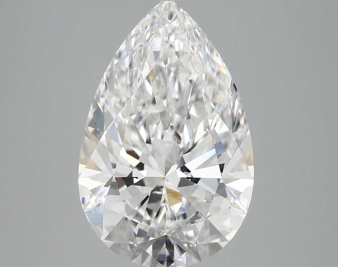 4.08 CT Pear Diamond