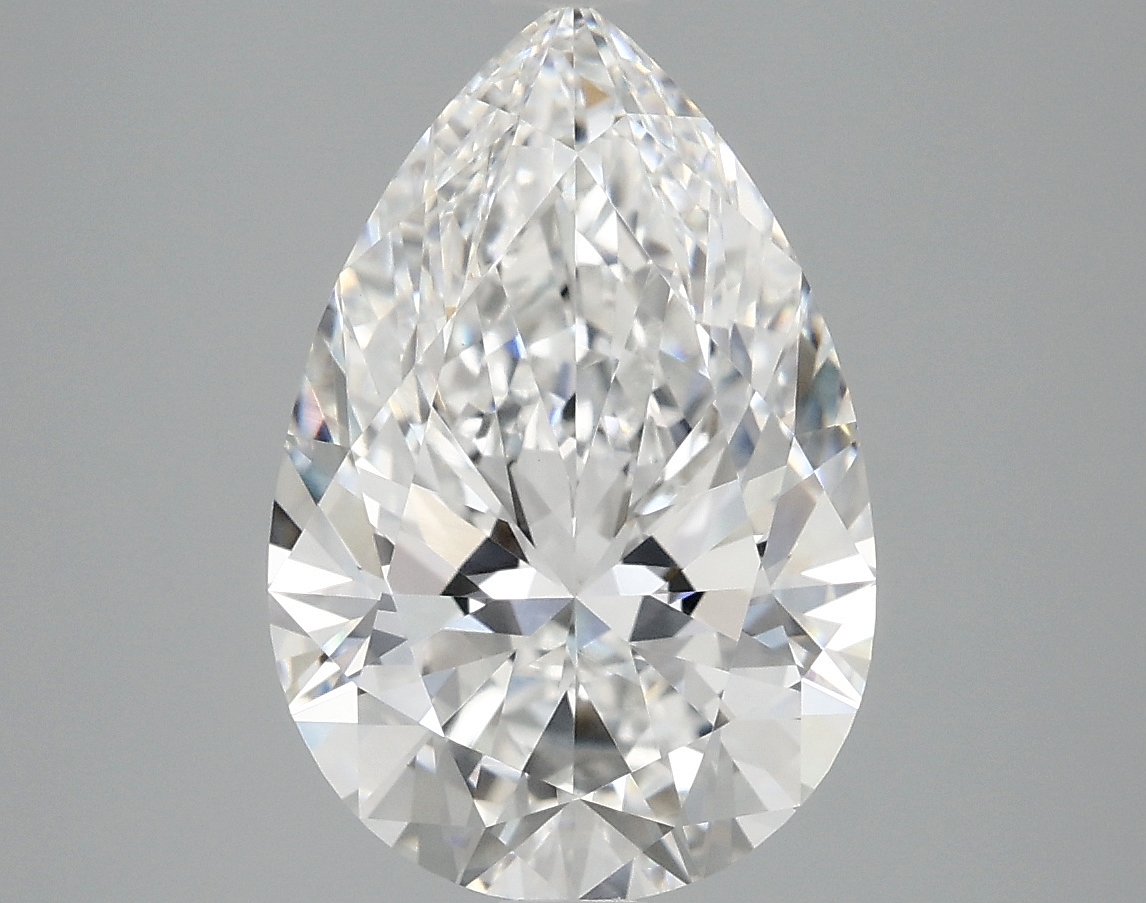 4.09 CT Pear Diamond