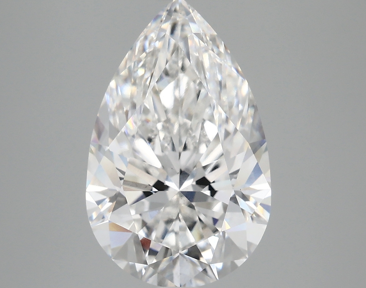 4.09 CT Pear Diamond