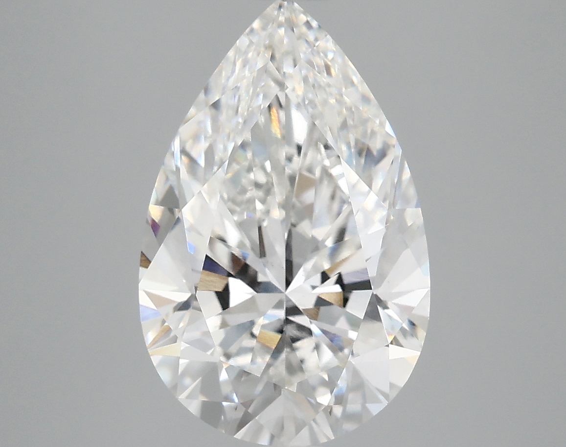 4.09 CT Pear Diamond