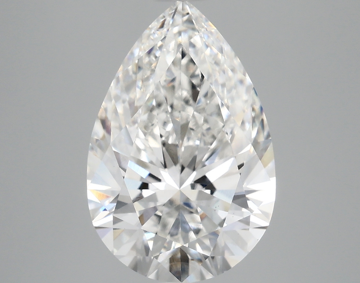 4.09 CT Pear Diamond